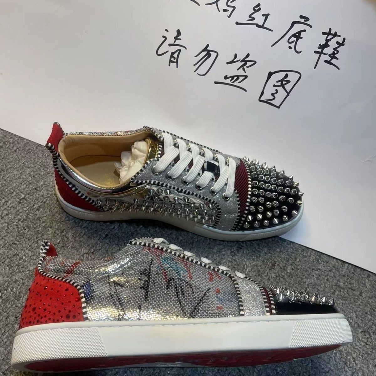 zapatillas christian louboutin premium: sofisticación de lujo y distinción urbana 🧸✨ zapatillas christian louboutin premium: sofisticación de lujo y distinción urbana 🧸✨