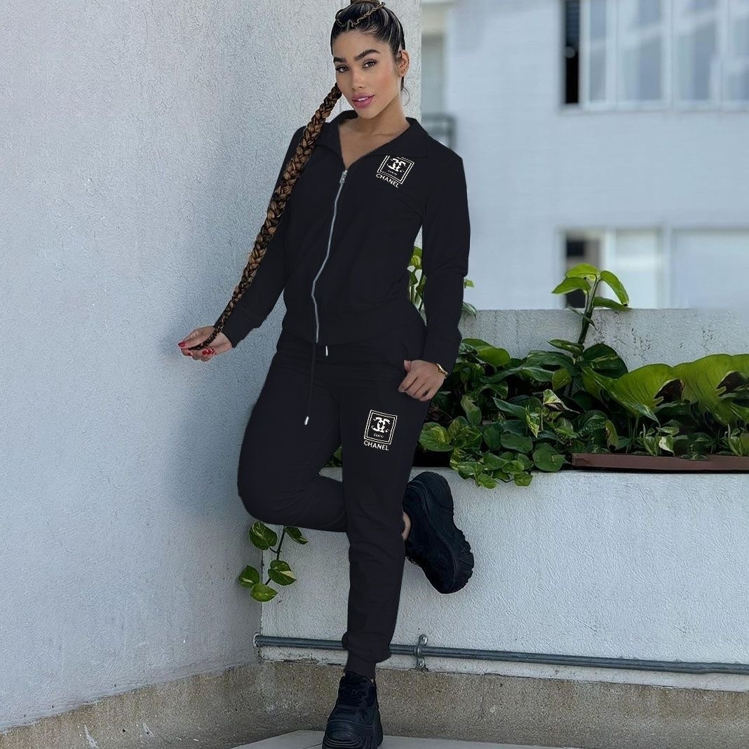 conjunto chanel premium: sofisticación de lujo y distinción urbana 🖤✨🧸 conjunto chanel premium: sofisticación de lujo y distinción urbana 🖤✨🧸