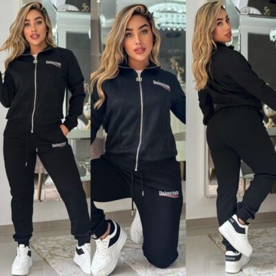 conjunto balenciaga premium: sofisticación de lujo y distinción urbana 🖤✨🧸