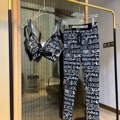 conjunto deportivo dolce & gabbana graffiti: el lujo urbano redefinido 🖤✨