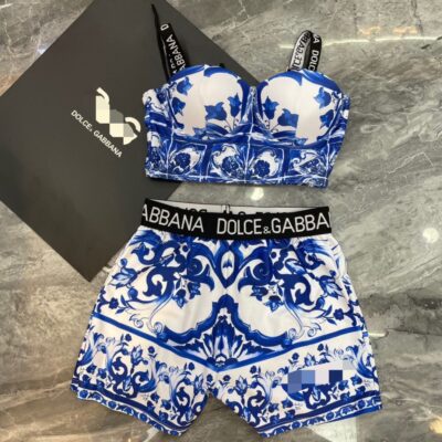 conjunto dolce & gabbana maiolica: estilo mediterráneo y lujo estival 💙✨