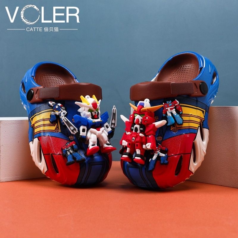 🤖🔥 zuecos infantiles estilo crocs diseño robots / mecha: ¡aventura y acción para los más pequeños! 🚀💙 🤖🔥 zuecos infantiles estilo crocs diseño robots / mecha: ¡aventura y acción para los más pequeños! 🚀💙