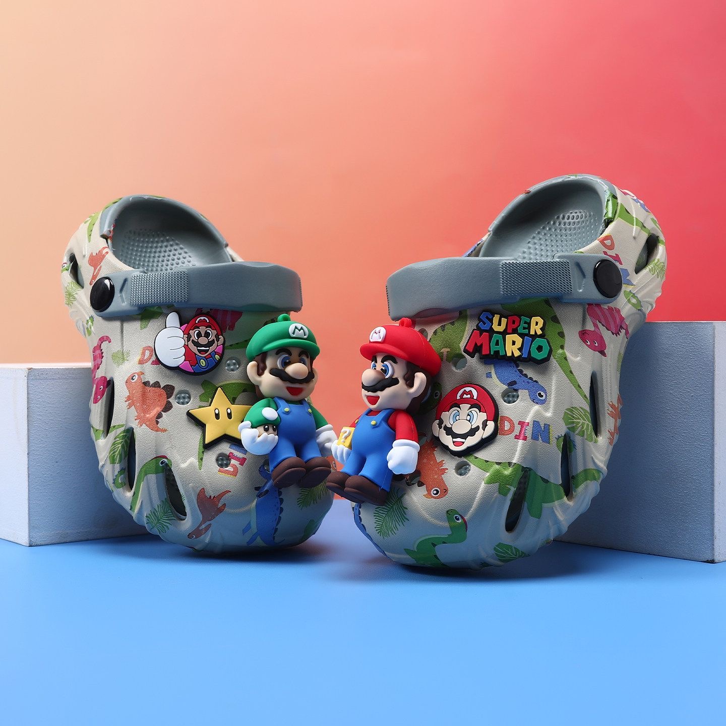 🍄⭐ zuecos infantiles estilo crocs diseño super mario bros: ¡diversión y aventura en cada paso! 🎮🦖 🍄⭐ zuecos infantiles estilo crocs diseño super mario bros: ¡diversión y aventura en cada paso! 🎮🦖