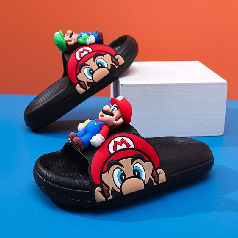 🍄⭐ sandalias / pantuflas infantiles super mario bros: ¡diversión y confort para el verano! 🎮👟 🍄⭐ sandalias / pantuflas infantiles super mario bros: ¡diversión y confort para el verano! 🎮👟