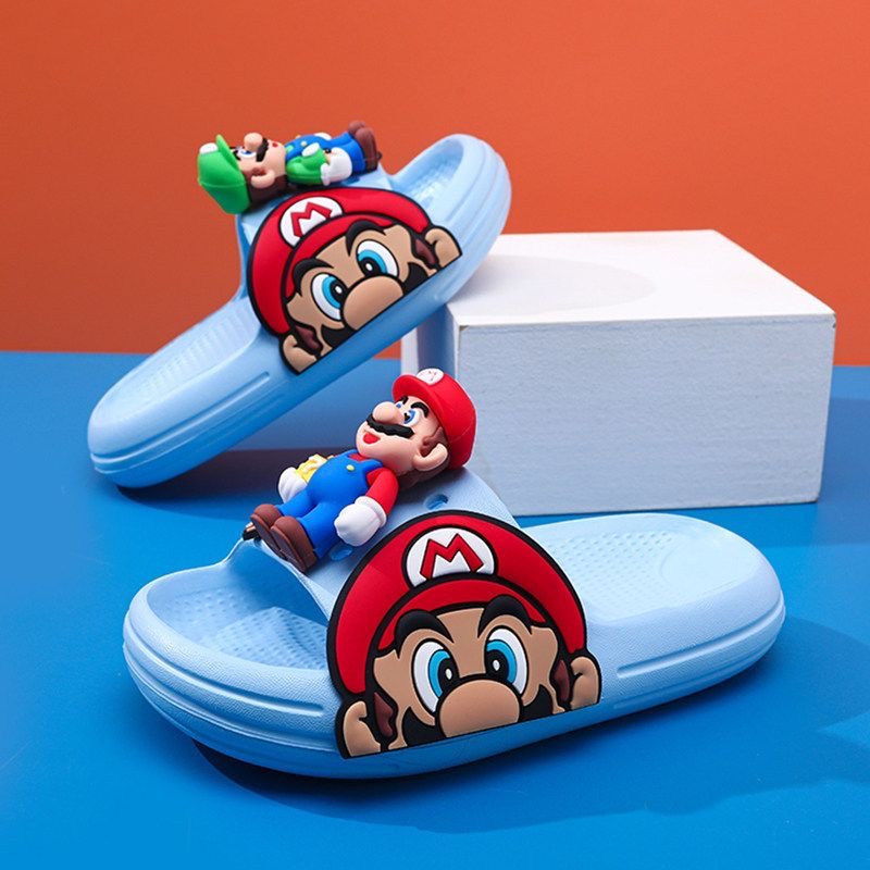 🍄⭐ sandalias / pantuflas infantiles super mario bros: ¡diversión y confort para el verano! 🎮👟 🍄⭐ sandalias / pantuflas infantiles super mario bros: ¡diversión y confort para el verano! 🎮👟