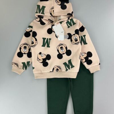 🐭💚 conjunto deportivo infantil mickey mouse: estilo y diversión para tu pequeño 💚🐭