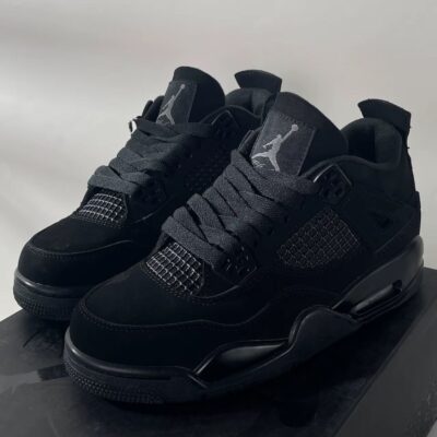 👟🔥 zapatillas air jordan 4 retro "military black": estilo icónico y máxima tendencia 🖤🤍