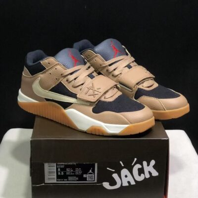 👟🔥 zapatillas travis scott x jordan jumpman jack tr "sail and brown": estilo exclusivo y máxima tendencia 🤎🖤