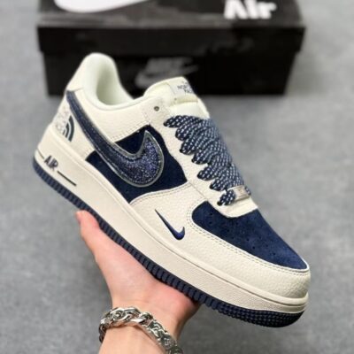 👟🌲 zapatillas the north face x nike air force 1 low "green & sail": estilo exclusivo y máxima tendencia 🤍💚