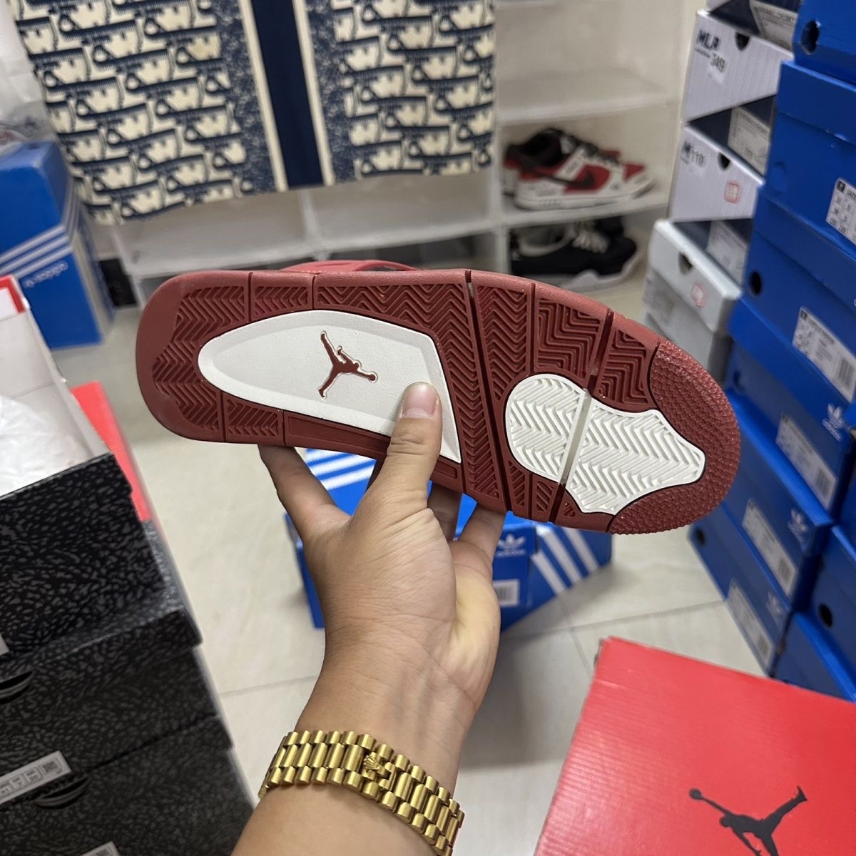 zapatillas nike jordan 4 retro "canyon rust / burdeos": estilo Único de alta gama 🧸✨ zapatillas nike jordan 4 retro "canyon rust / burdeos": estilo Único de alta gama 🧸✨